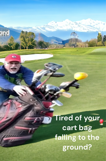 SMART GOLF STAND 2.0: Turn your Cart bag into a Stand Bag!