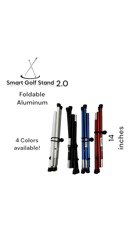 SMART GOLF STAND 2.0: Turn your Cart bag into a Stand Bag!