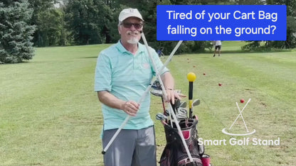 SMART GOLF STAND 2.0: Turn your Cart bag into a Stand Bag!