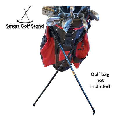 SMART GOLF STAND 2.0: Turn your Cart bag into a Stand Bag!